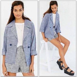 Alice & UO Cotton Light Loose Blazer